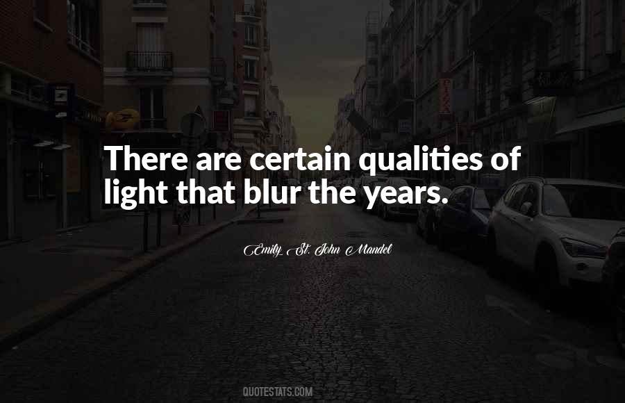 Quotes About Blur #1478865