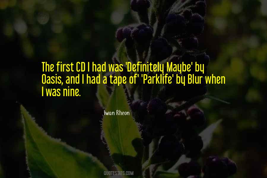 Quotes About Blur #1774698