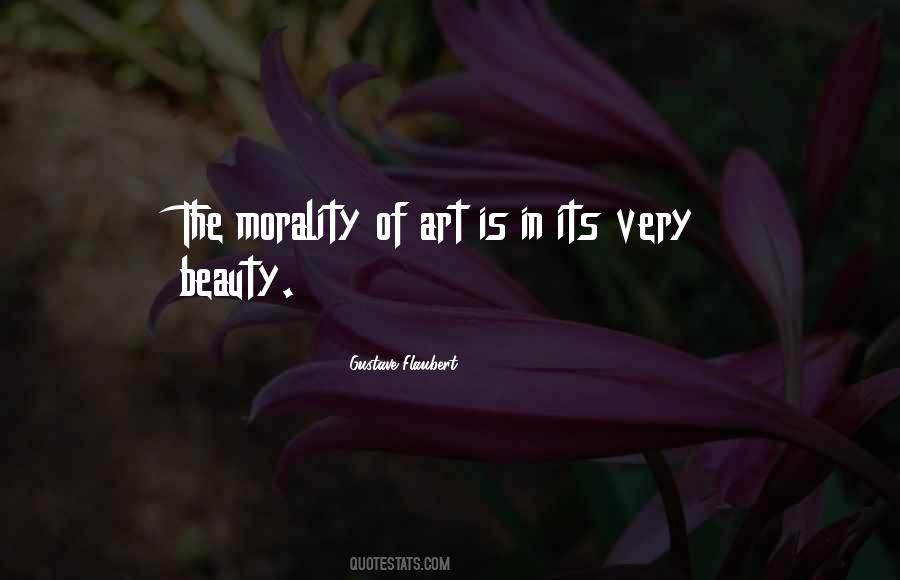 Quotes About Art And Morality #1101710