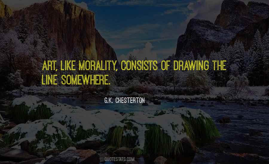 Quotes About Art And Morality #1458773