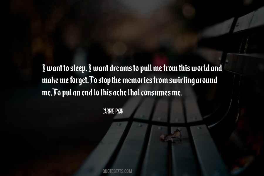 Sleep And Forget Quotes #1847185