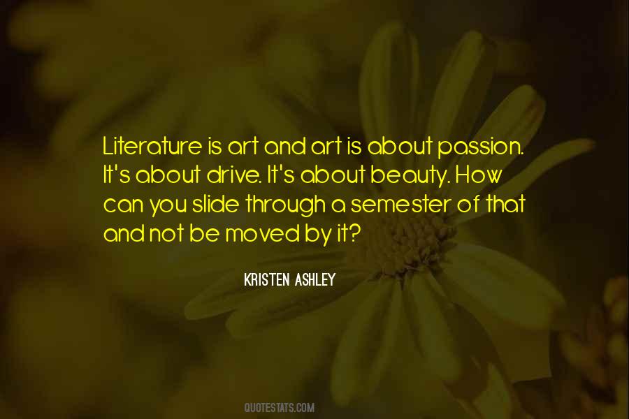 Quotes About Art And Passion #1098227