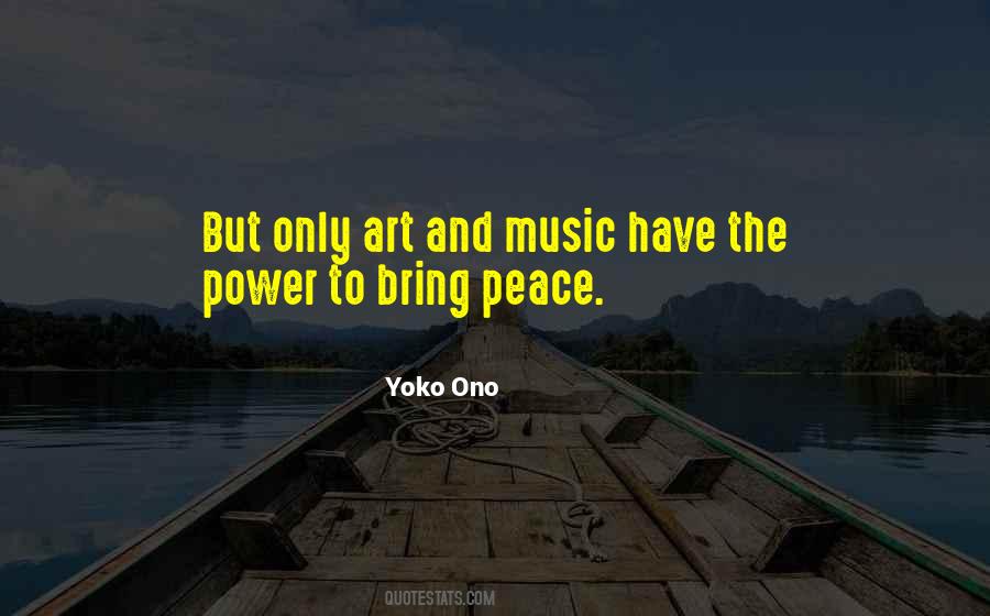 Quotes About Art And Peace #1260040