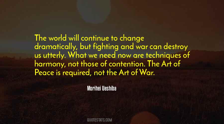 Quotes About Art And Peace #1380120