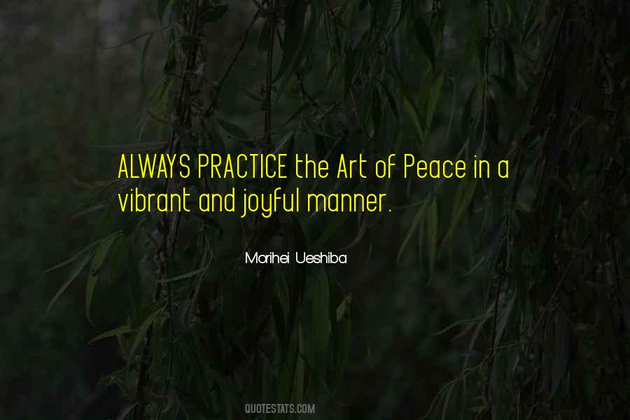 Quotes About Art And Peace #751922