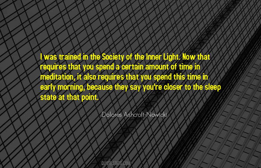 Sleep Early Quotes #1568296