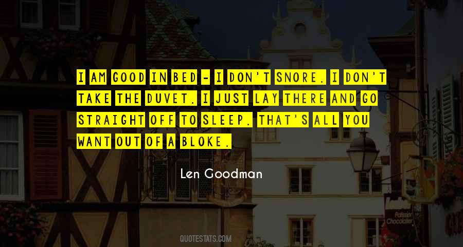 Sleep Good Quotes #221365