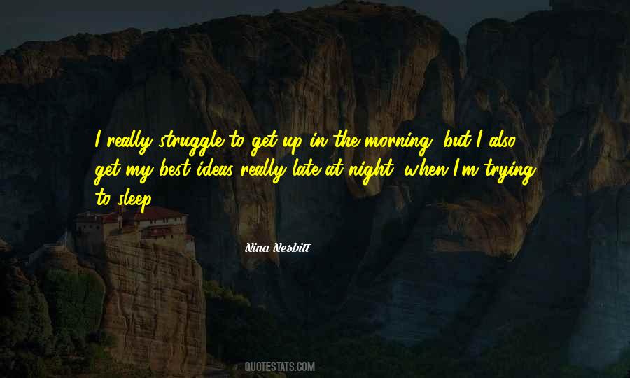 Sleep Late Quotes #600849