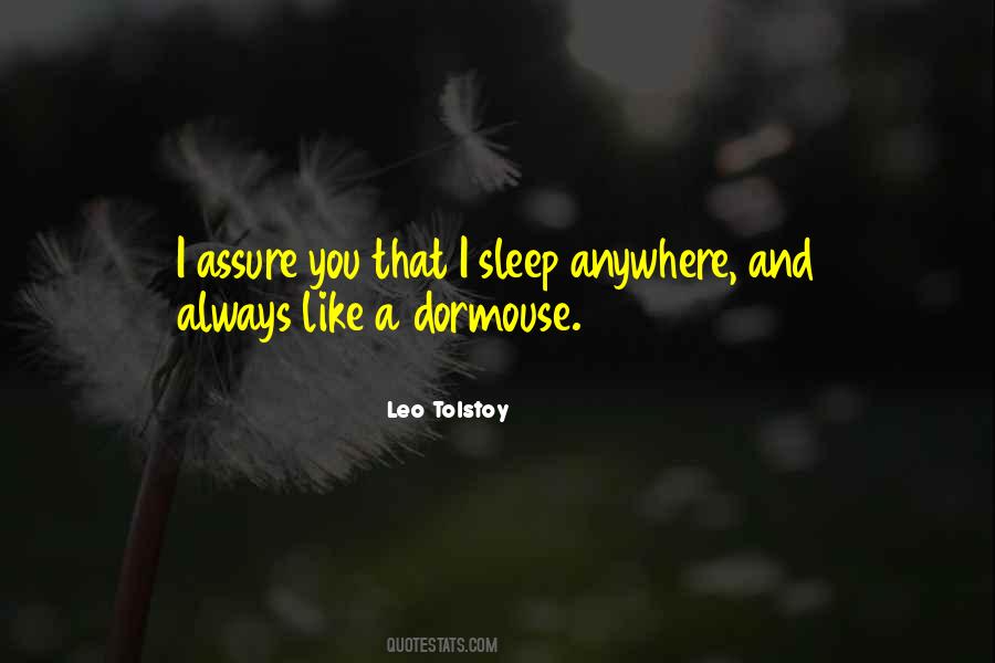 Sleep Like Quotes #32894