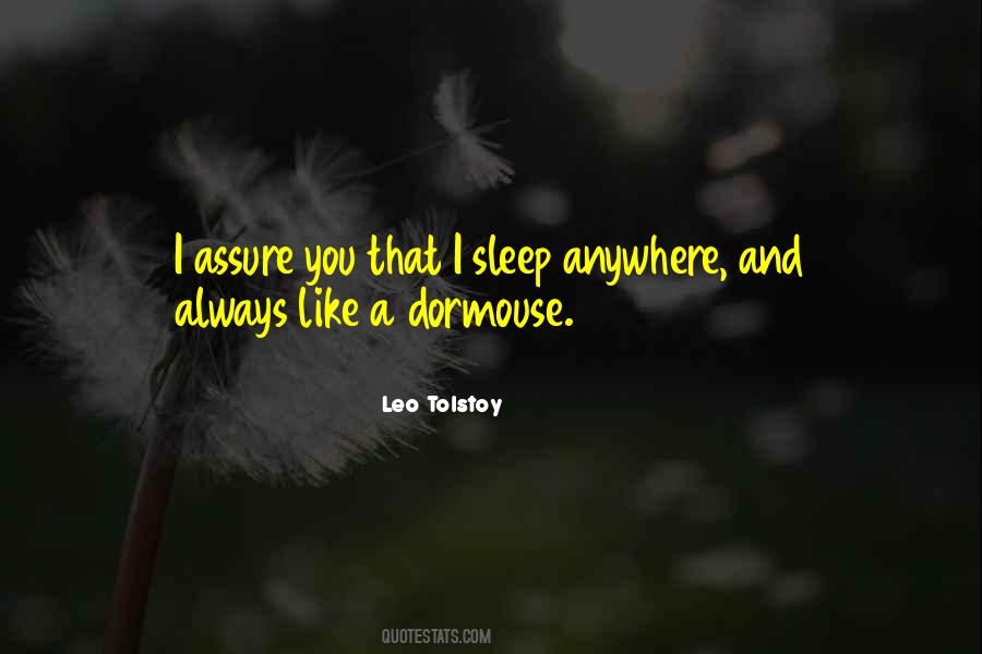 Sleep Like Quotes #32894