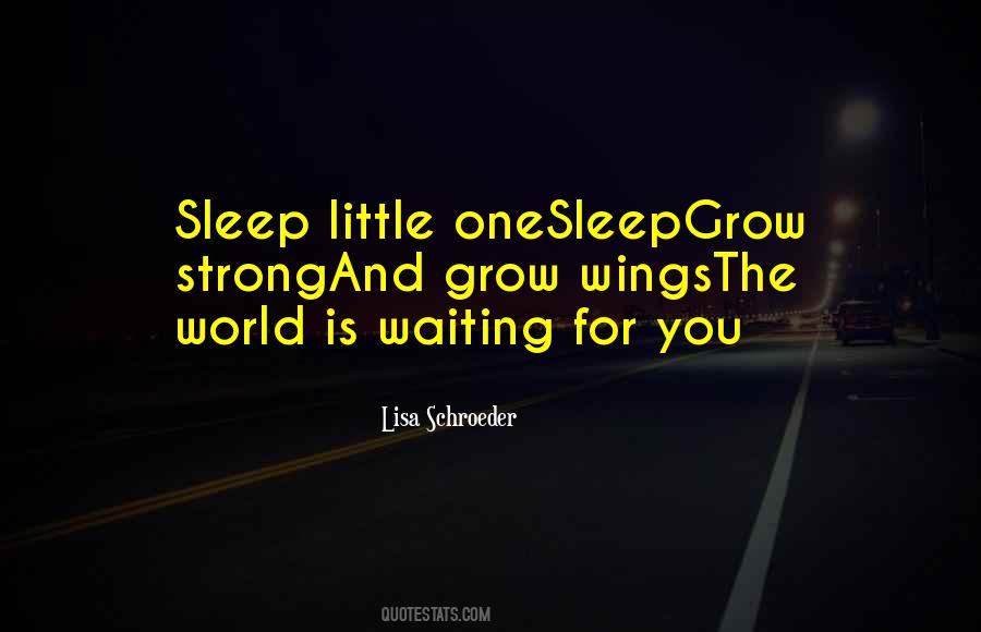 Sleep Little One Quotes #220221