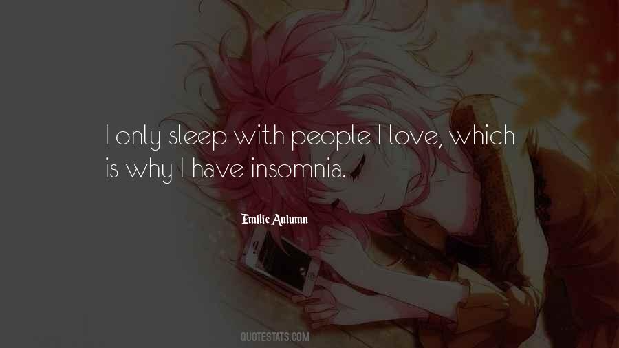 Sleep Love Quotes #114757