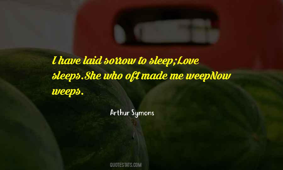 Sleep Love Quotes #1808674