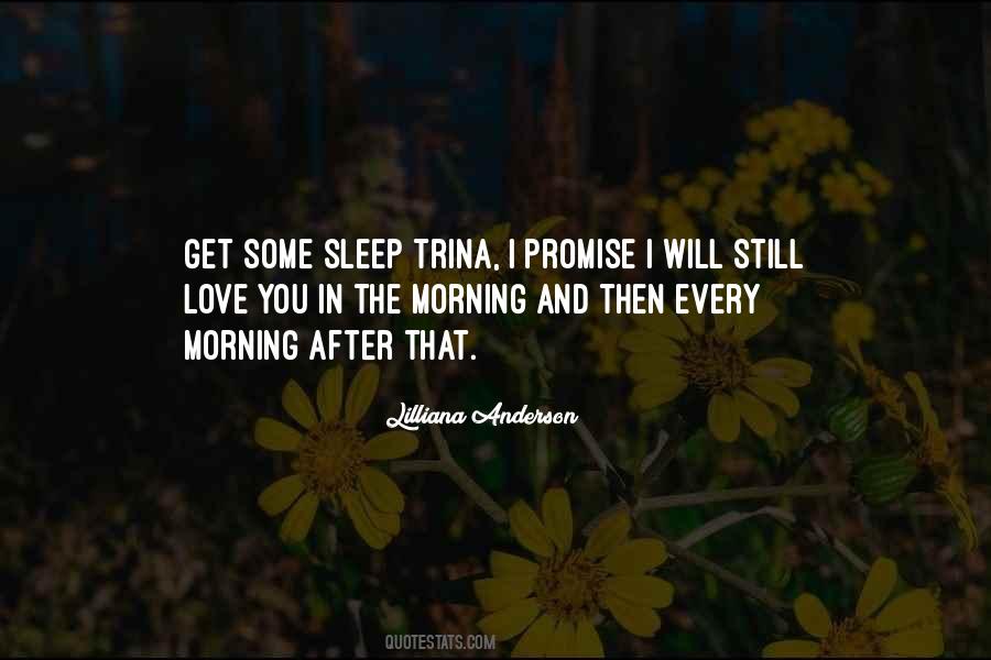 Sleep Love Quotes #359641