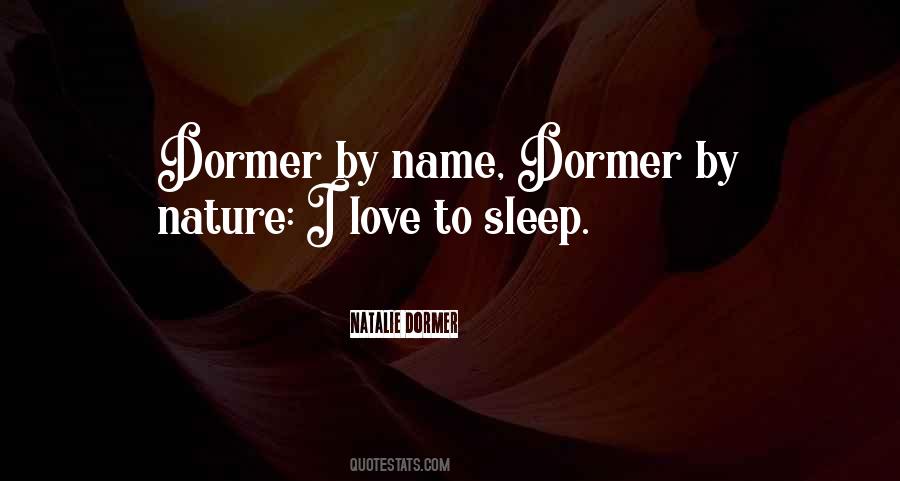 Sleep Love Quotes #76751