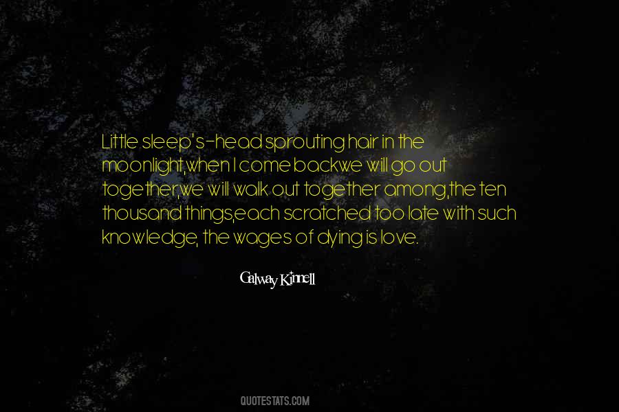 Sleep Out Quotes #314507