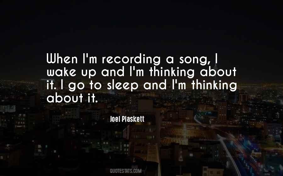 Sleep Song Quotes #1337385