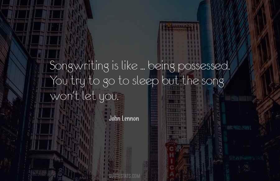 Sleep Song Quotes #184581