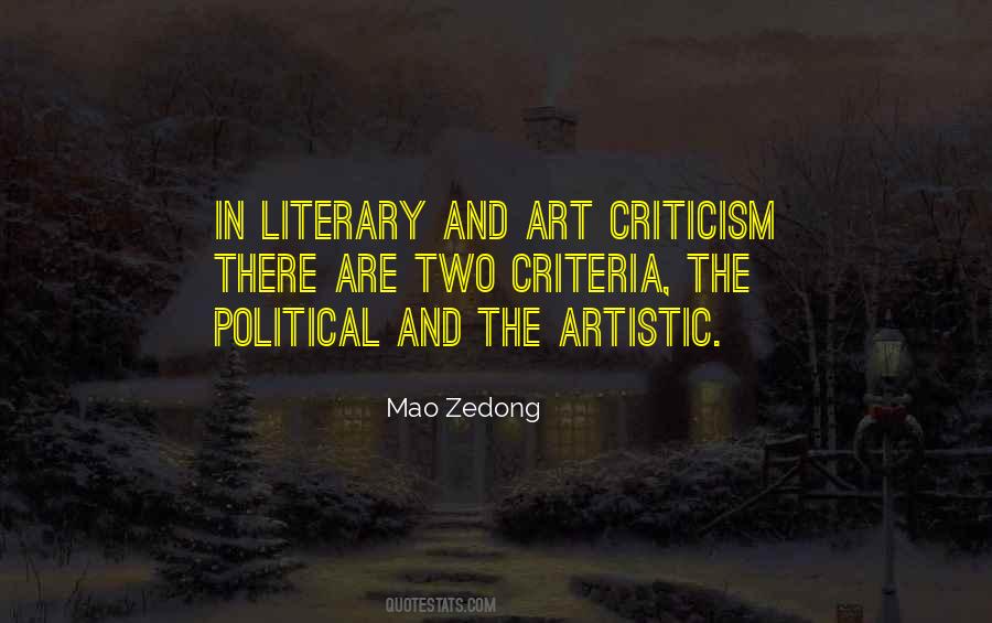 Quotes About Art Criticism #1133996