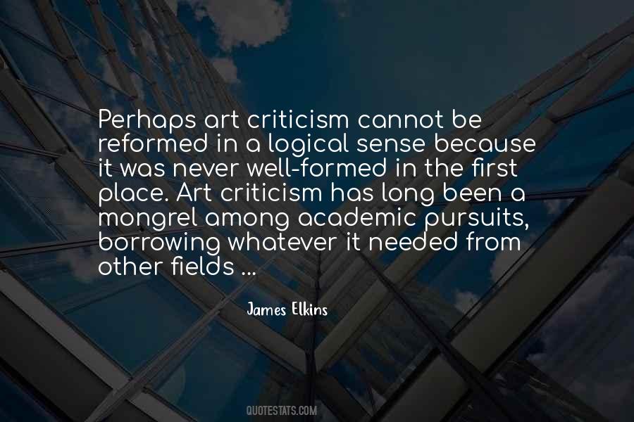 Quotes About Art Criticism #1232439