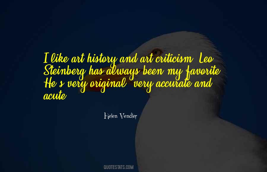 Quotes About Art Criticism #1330970