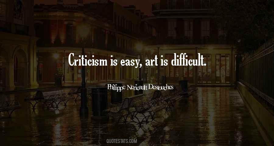 Quotes About Art Criticism #286971