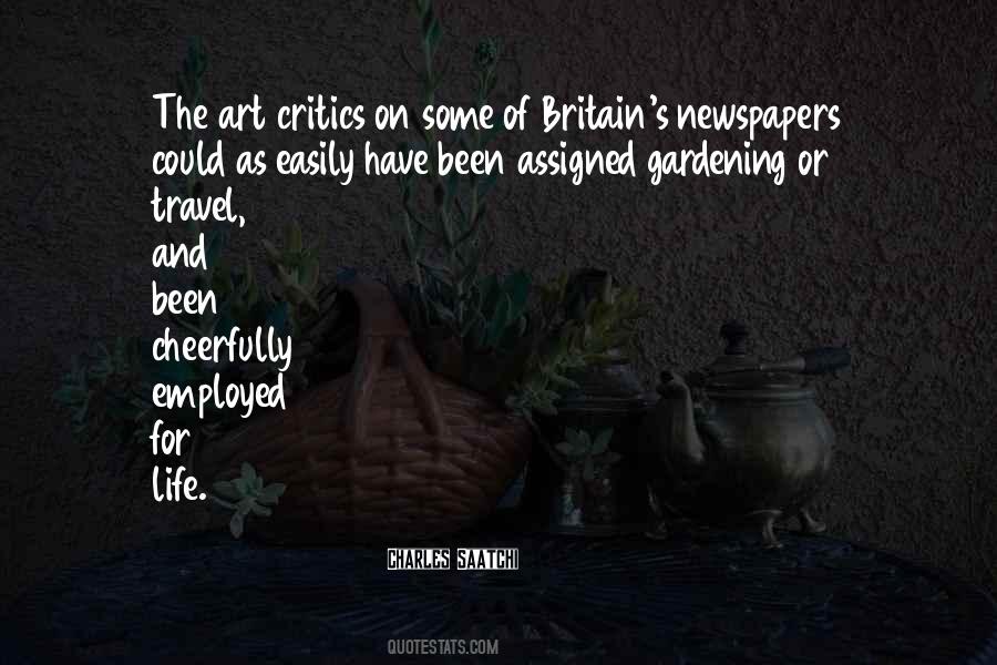 Quotes About Art Criticism #614783