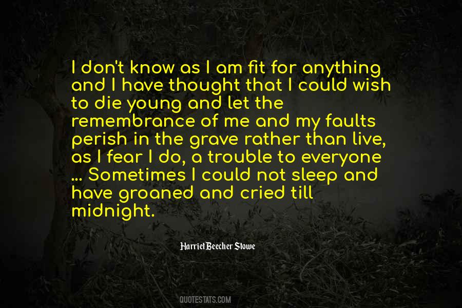 Sleep Trouble Quotes #1257423