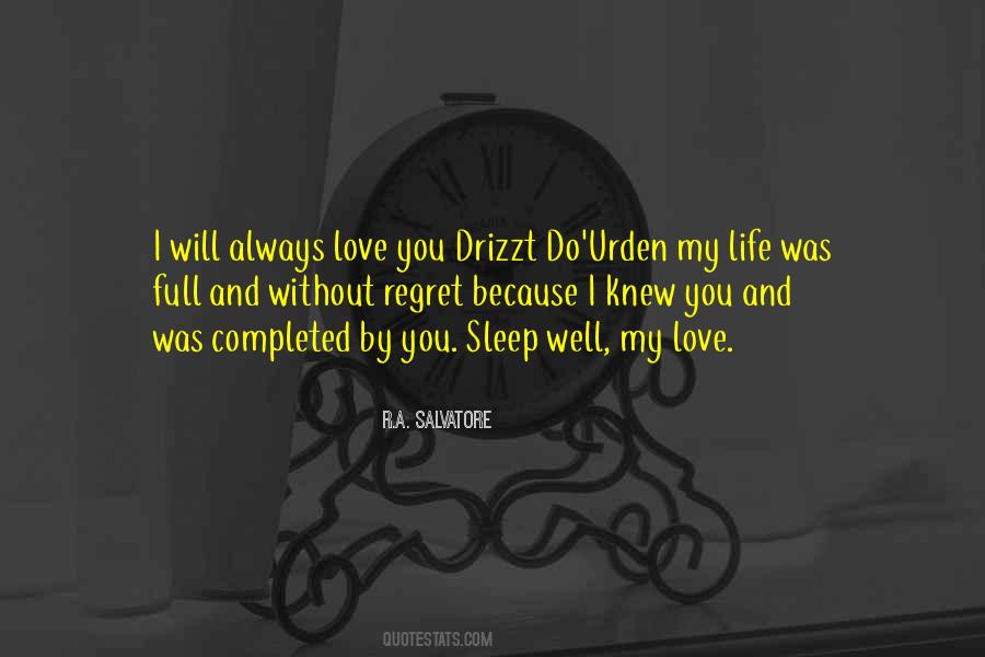 Sleep Well My Love Quotes #1434738
