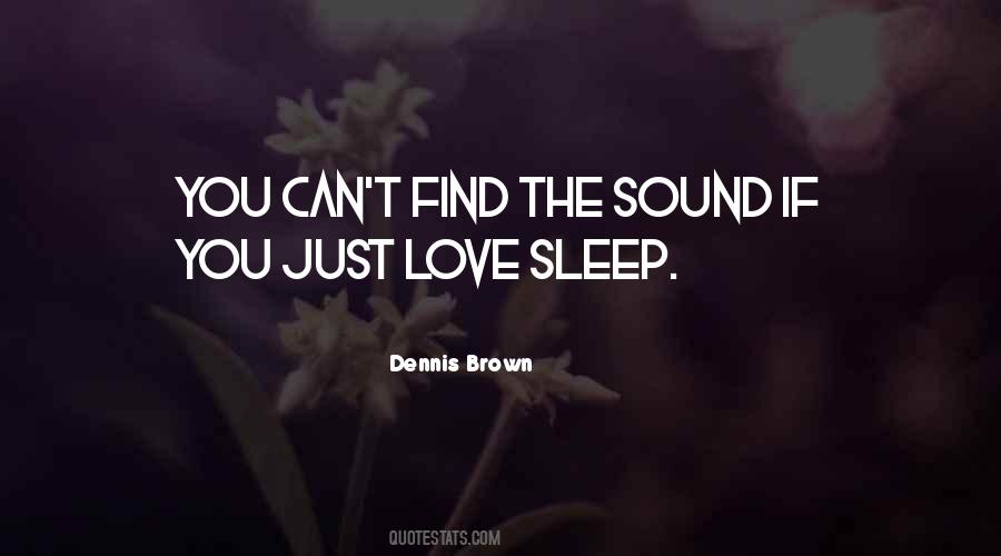 Sleep Well My Love Quotes #23399
