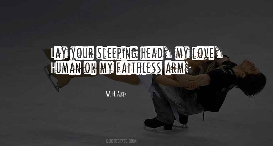 Sleeping In Her Arms Quotes #1020448