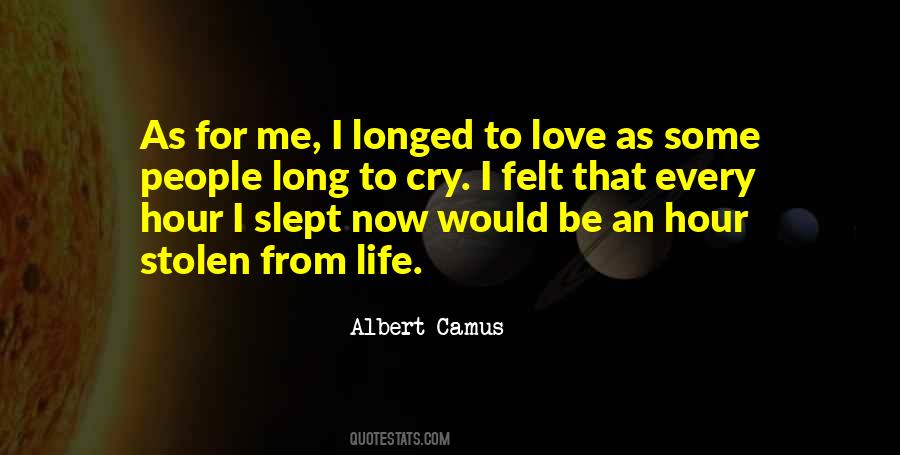 Slept So Long Quotes #1587675