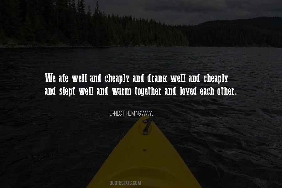 Slept Well Quotes #794313