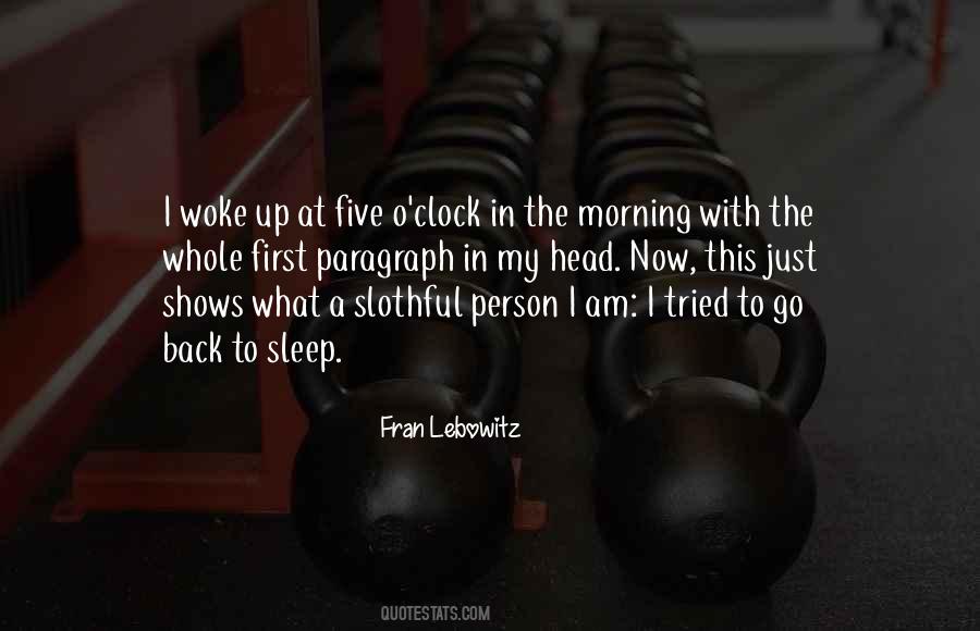 Slothful Quotes #1329520