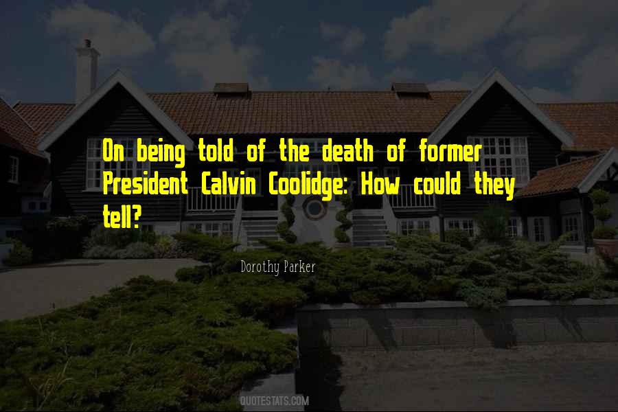 Quotes About Calvin Coolidge #736343