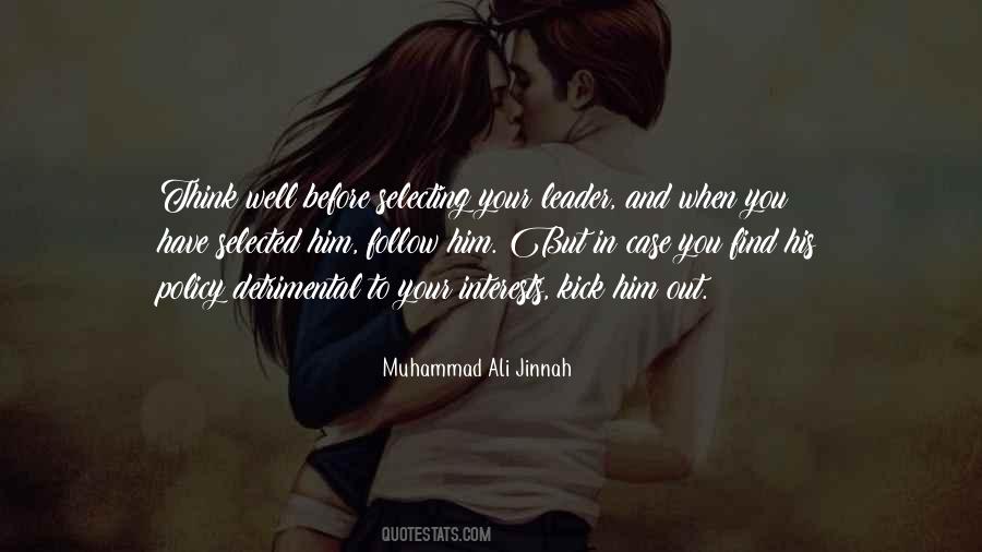 Quotes About Muhammad Ali Jinnah #543288