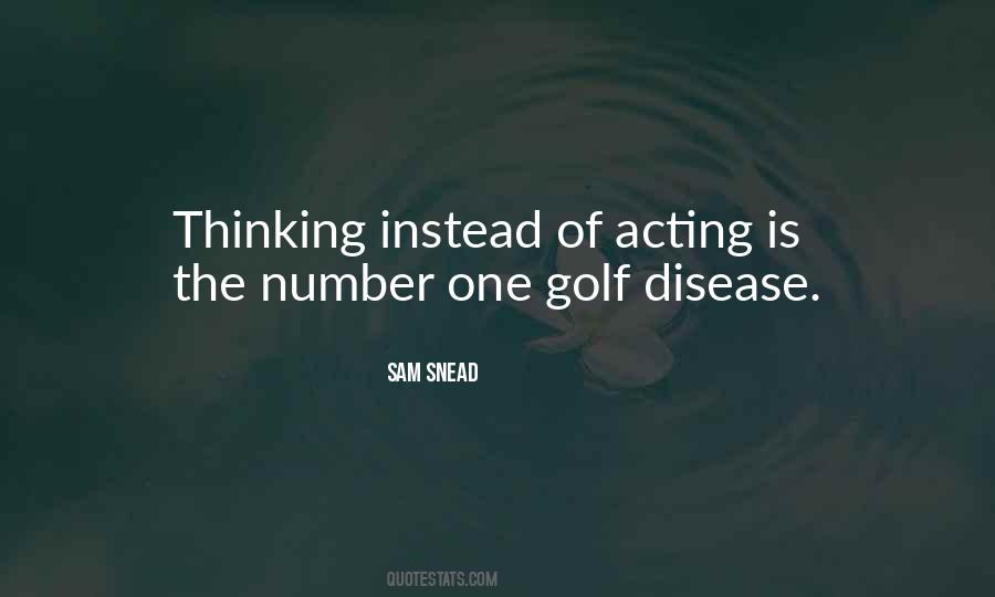 Quotes About Sam Snead #1528191