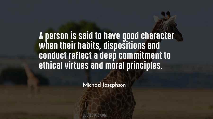 Quotes About Being A Moral Person #352561