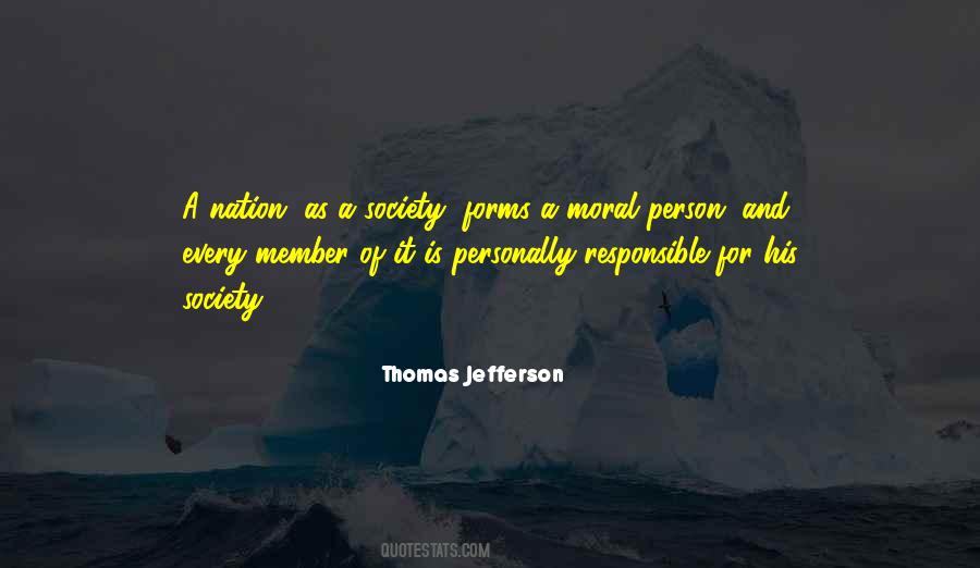 Quotes About Being A Moral Person #82854