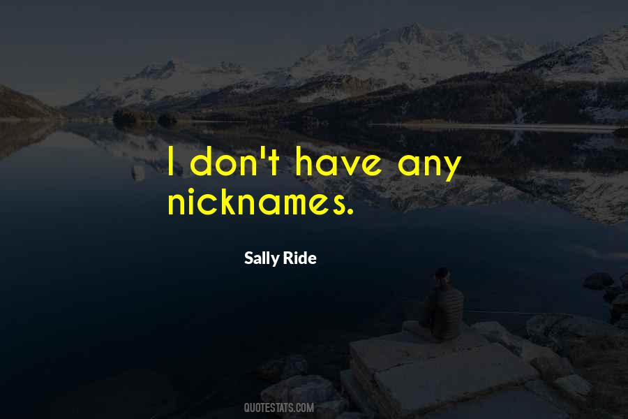 Quotes About Sally Ride #493456