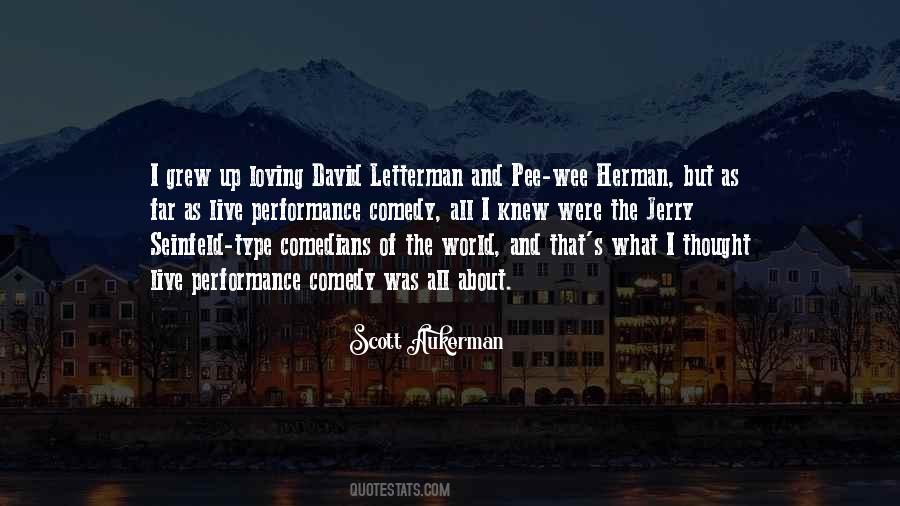 Quotes About Jerry Seinfeld #462318