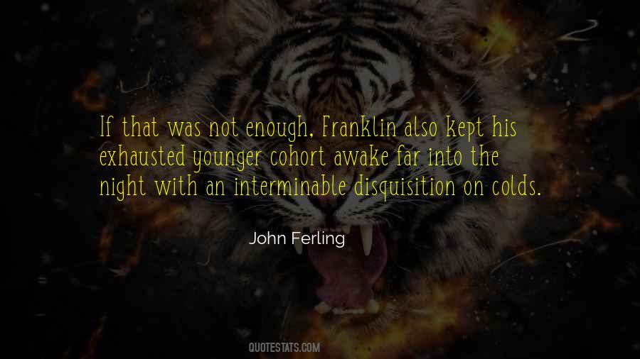 Quotes About John Franklin #1766678
