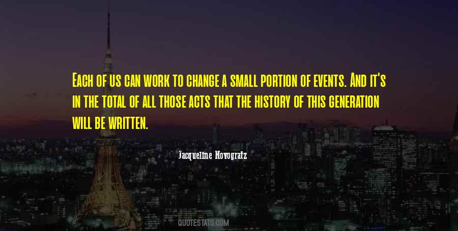 Small Acts Quotes #1360534