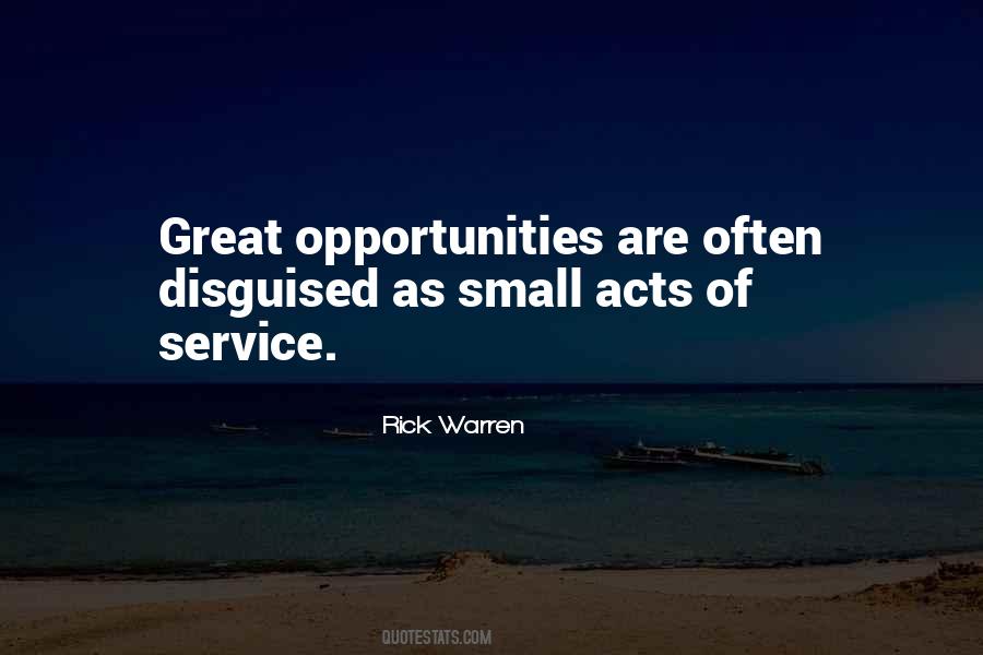 Small Acts Quotes #763153