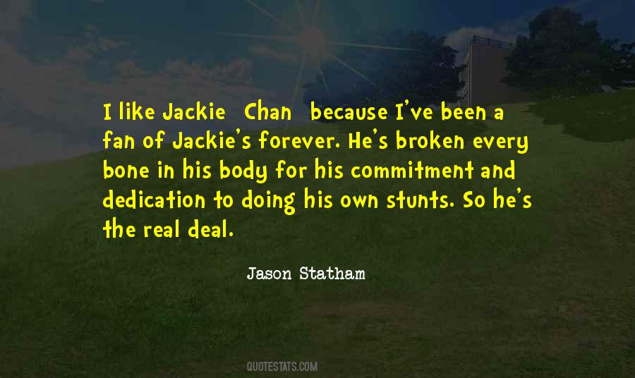 Quotes About Jackie Chan #184580