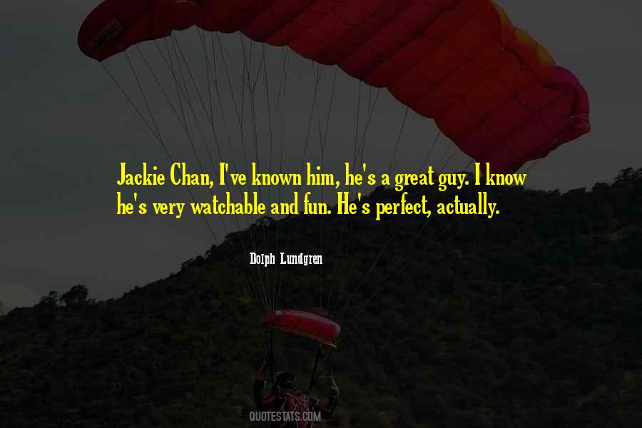 Quotes About Jackie Chan #357170