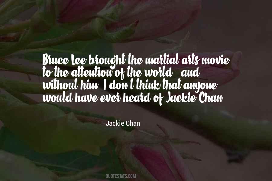 Quotes About Jackie Chan #369457
