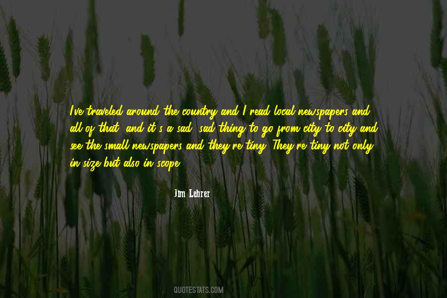 Small And Sad Quotes #1009256
