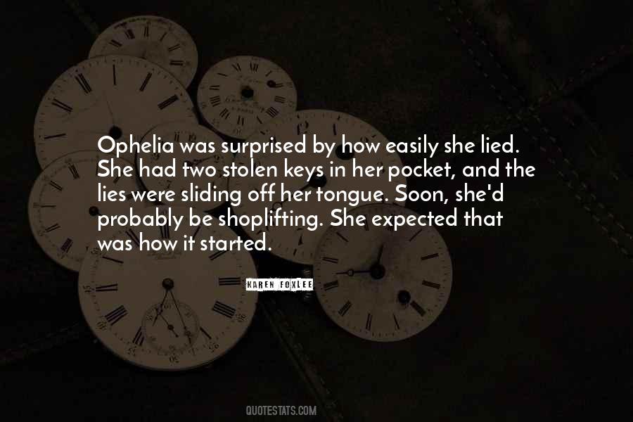 Quotes About Ophelia #165762