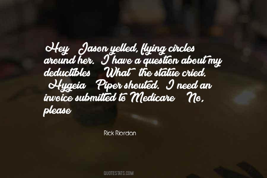 Quotes About Rick Riordan #10282